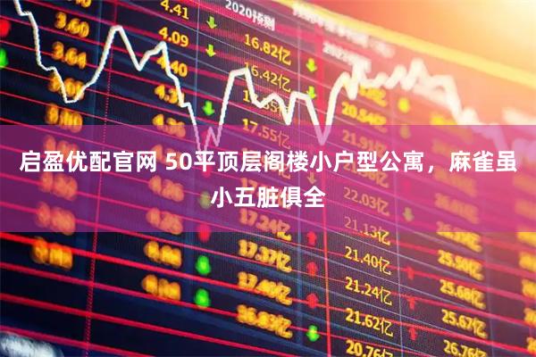 启盈优配官网 50平顶层阁楼小户型公寓，麻雀虽小五脏俱全